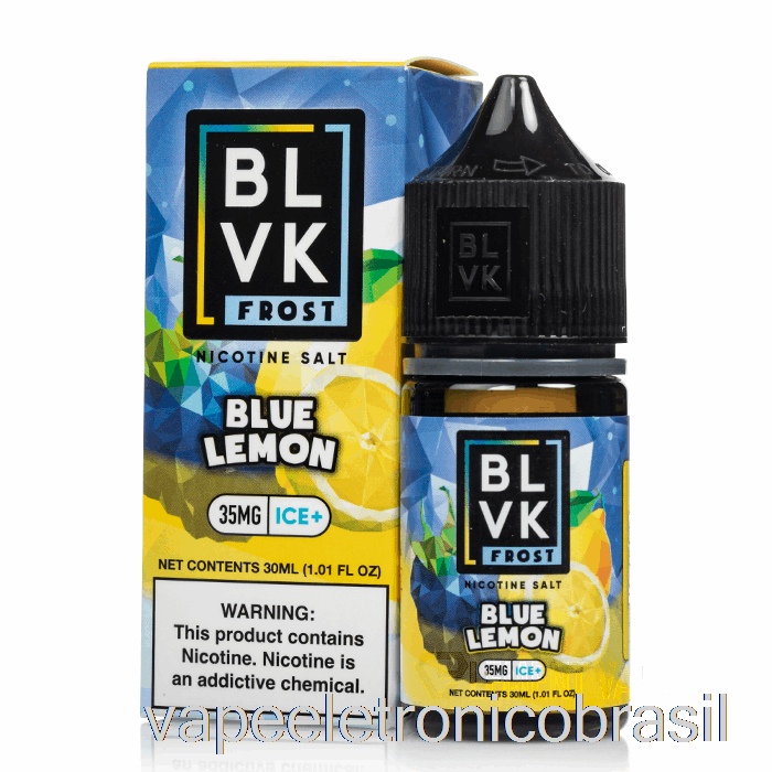 Vape Vaporesso Limão Azul - Sais De Gelo Blvk - 30ml 35mg